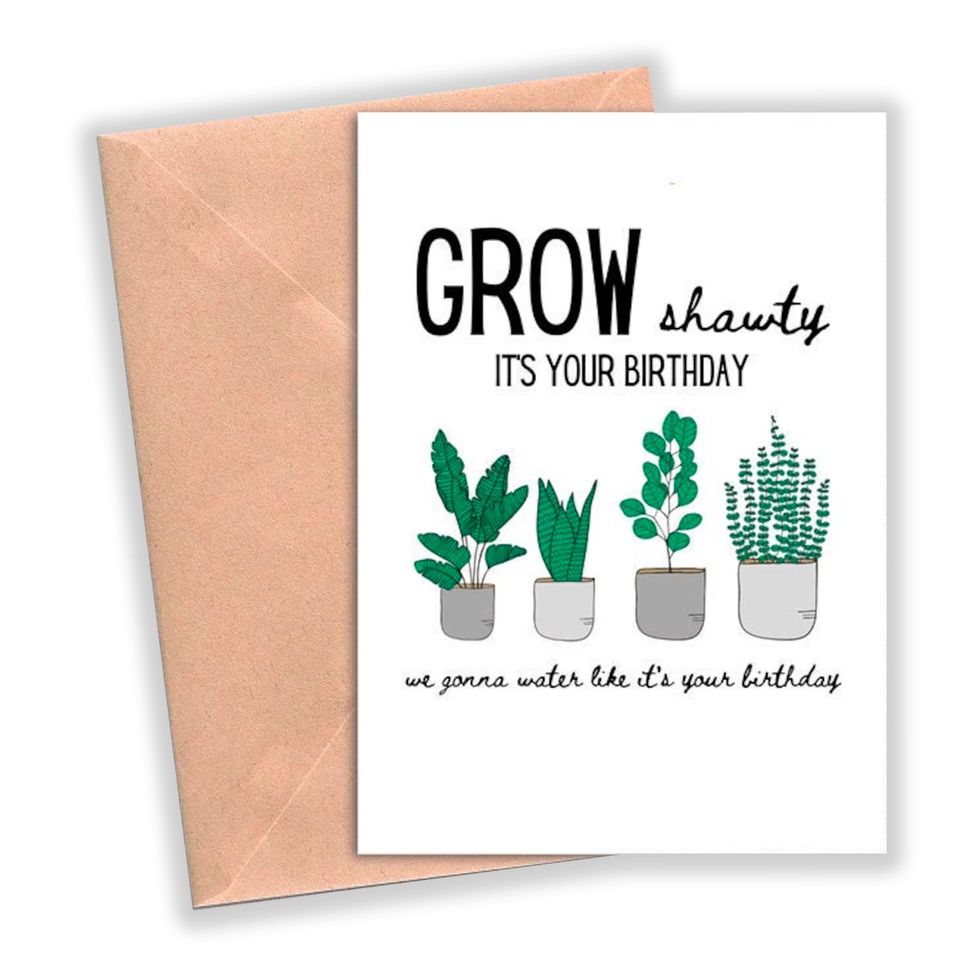 Plant Parent Birthday Card