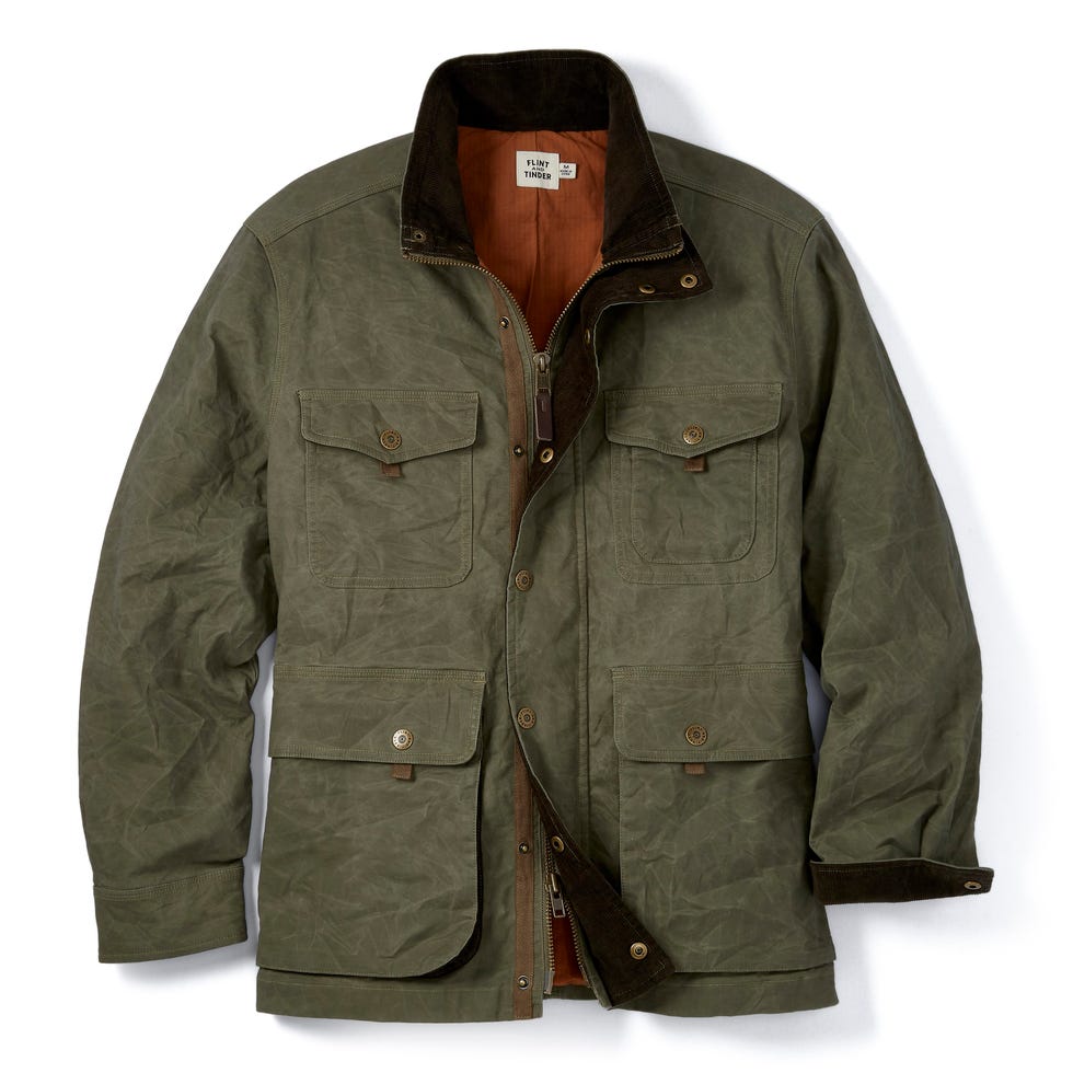 Bedford Cord Waxed Barn Jacket