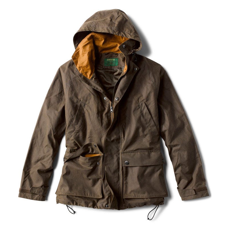 Foliage Waxed Field Coat