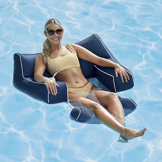 Swimming discount lounge chair