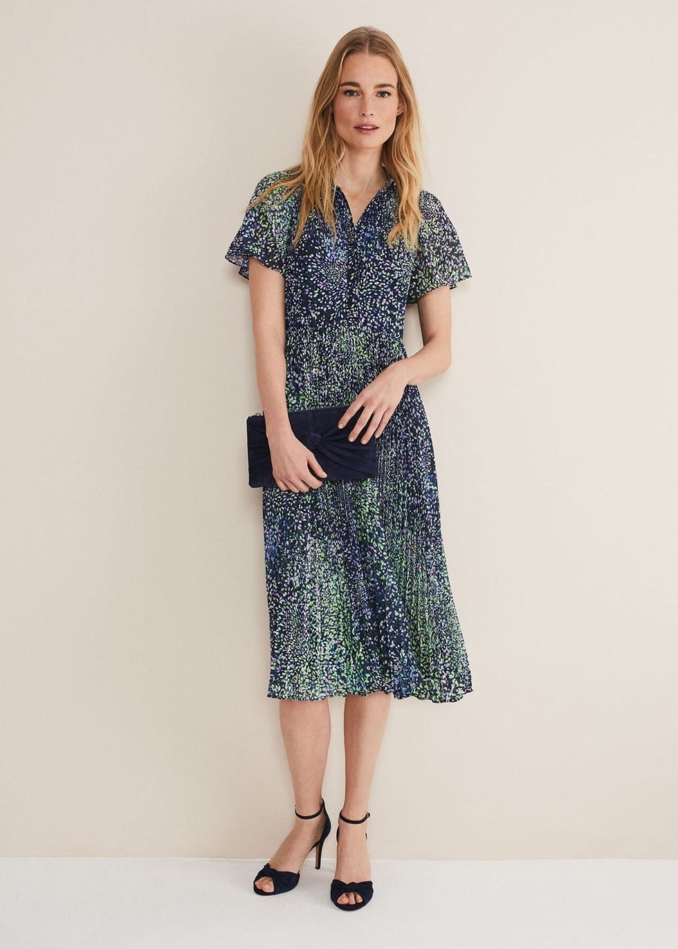 Amelia Petal Shirt Dress