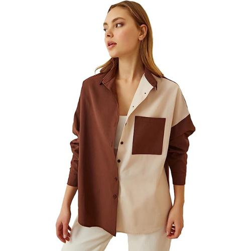 Oversized Casual Button-Up Oversized Casual Button-Up