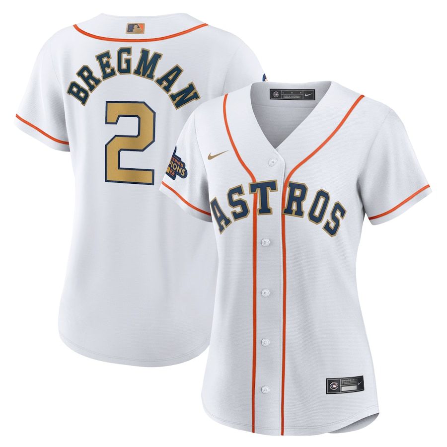When did they switch jerseys to heat pressed letters and numbers? These  gold jerseys feel so cheap compared to the last ones. : r/Astros
