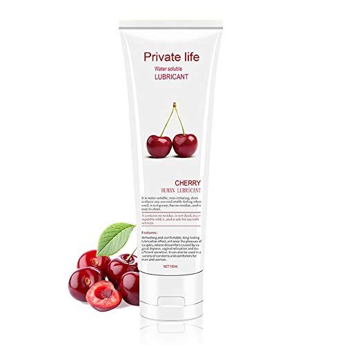Water-Based Cherry Flavored Natural Lubricant