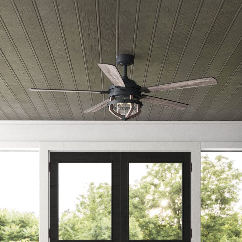 Gil 5-Blade LED Standard Ceiling Fan
