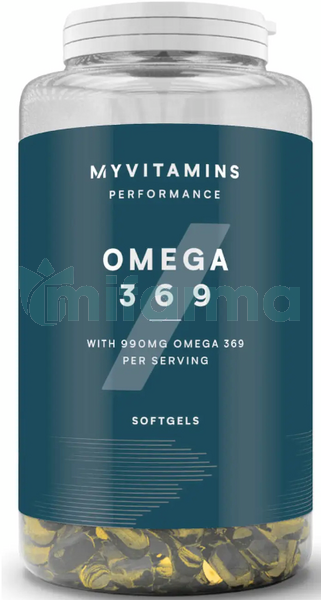 Myprotein Omega 3, 6 y 9 1000 mg 120 Cápsulsa Blandas