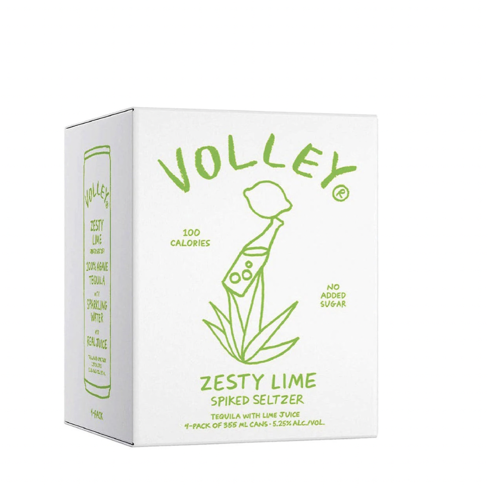 Zesty Lime Spiked Seltzer (Pack of 4)