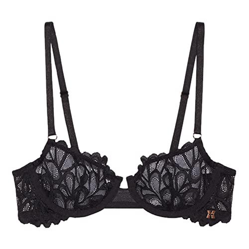 Unlined Lace Balconette Bra