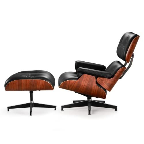 Mid Century Lounge Chair and Ottoman