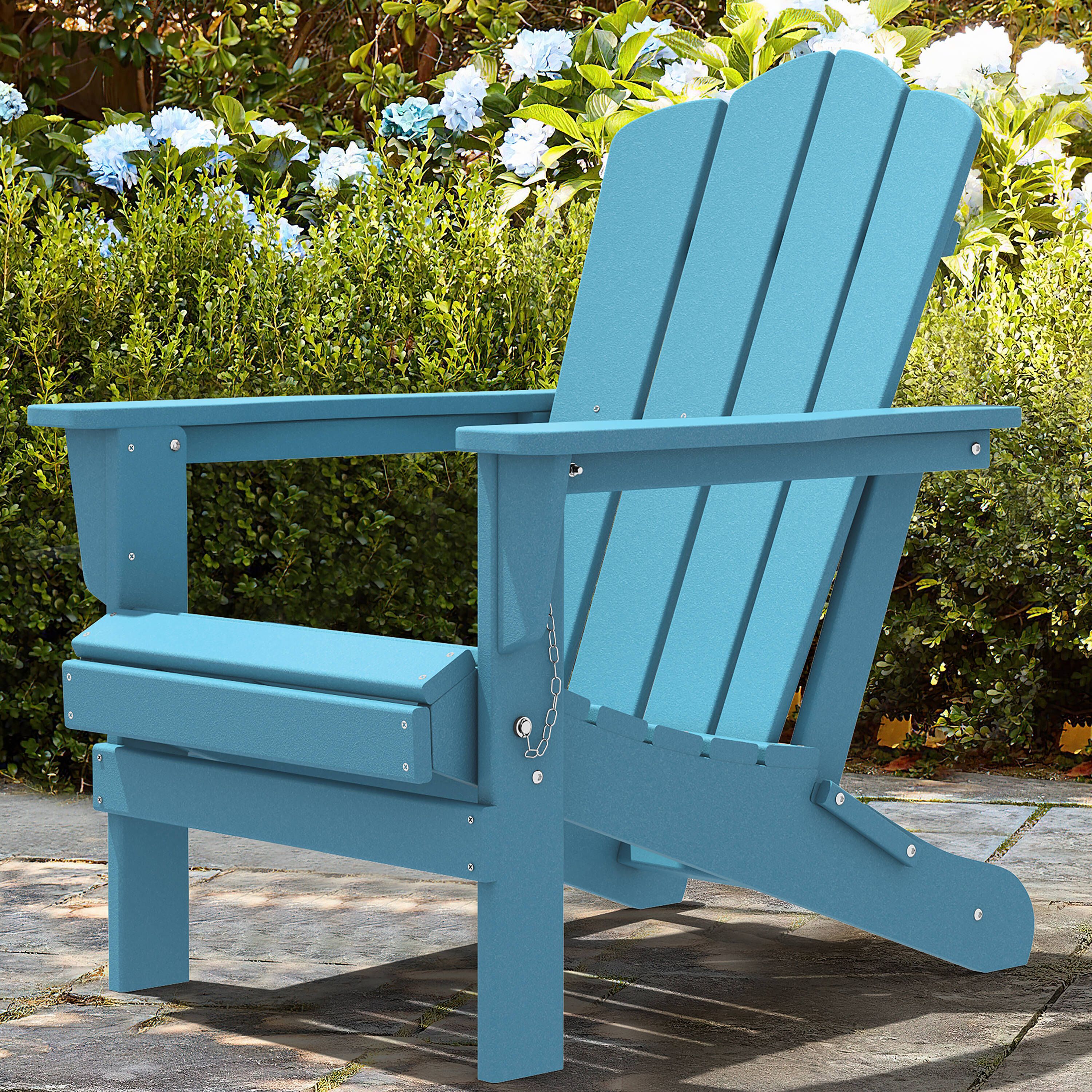 Teal adirondack online chairs lowes