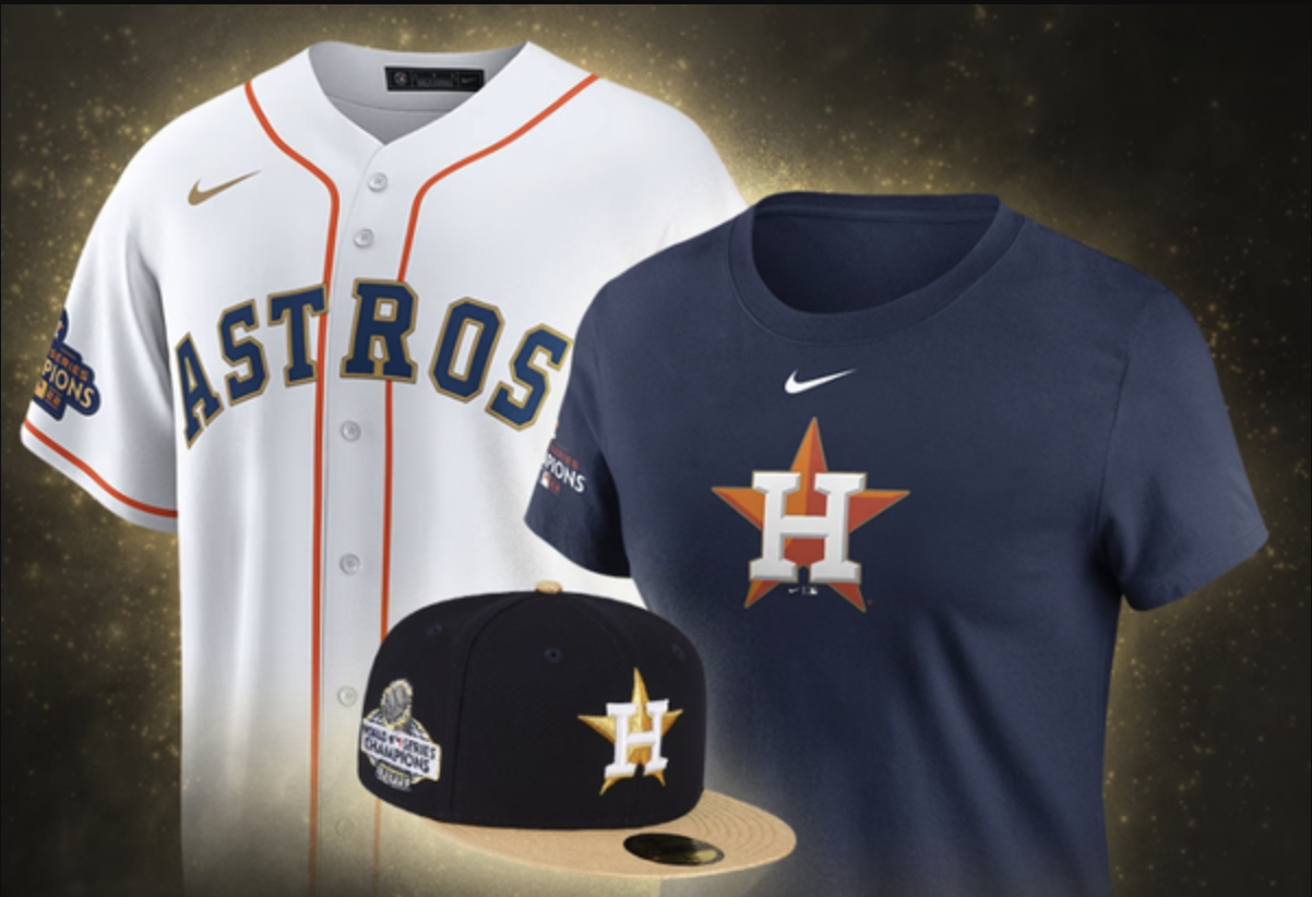 Houston Astros Gold Collection, how to buy your Gold Rush Astros gear -  FanNation