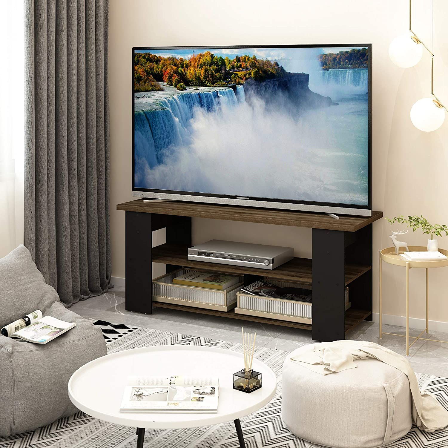 Furinno jaya deals tv stand