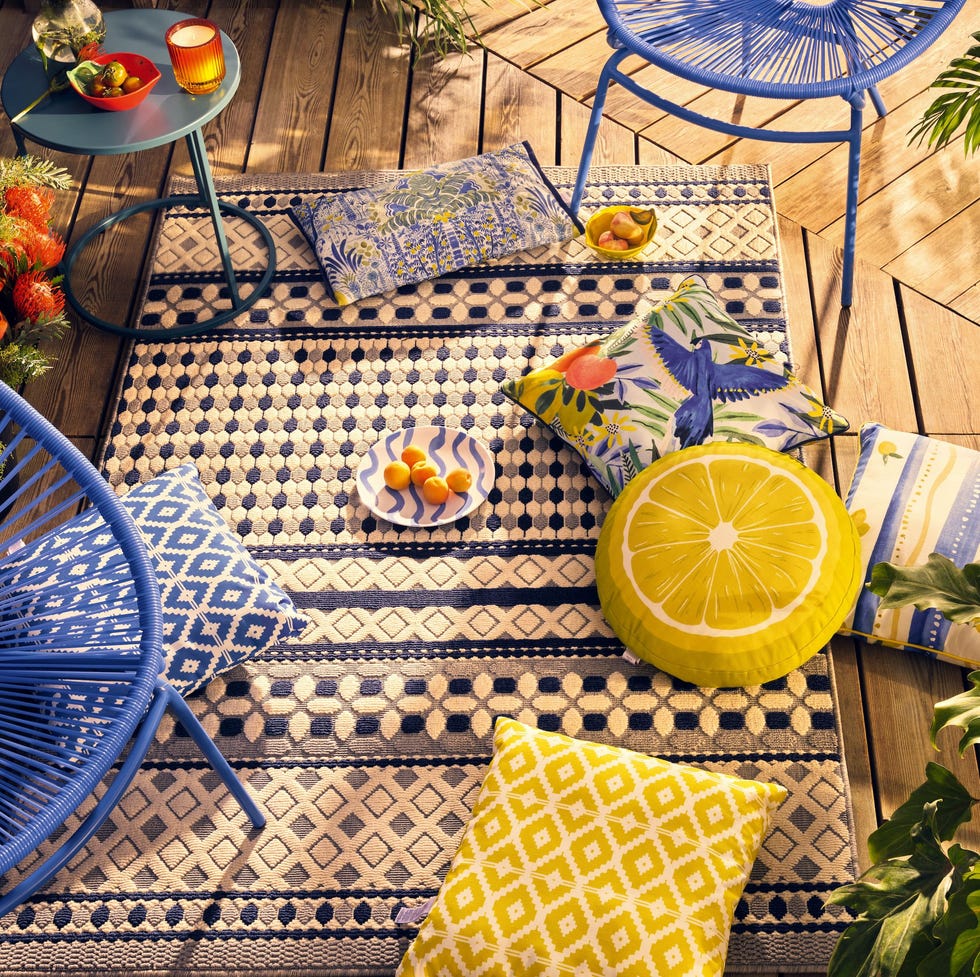 Antibes Geometric Outdoor Rug