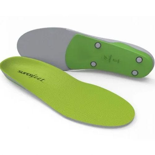 Green High Arch Orthotic Insoles