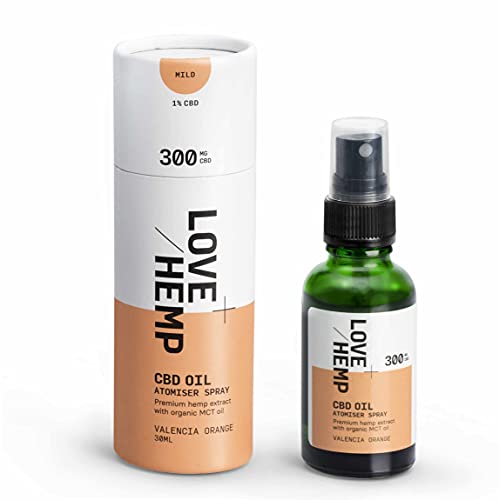 Love Hemp CBD Oil Spray 30ml, Valencia Orange