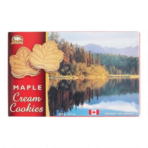 Canada True Maple Cream Cookies