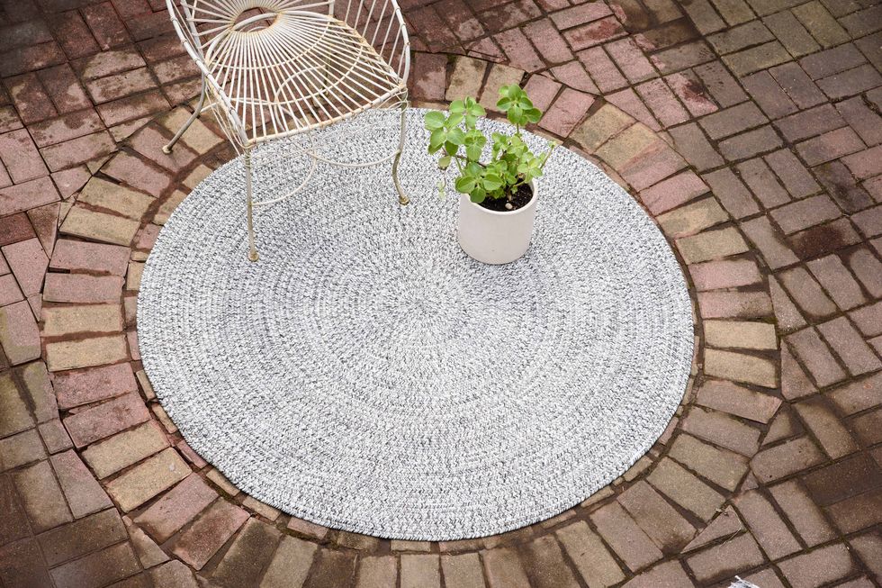 Outdoor Rug pad - Outdoor rug pad for concrete & drainage