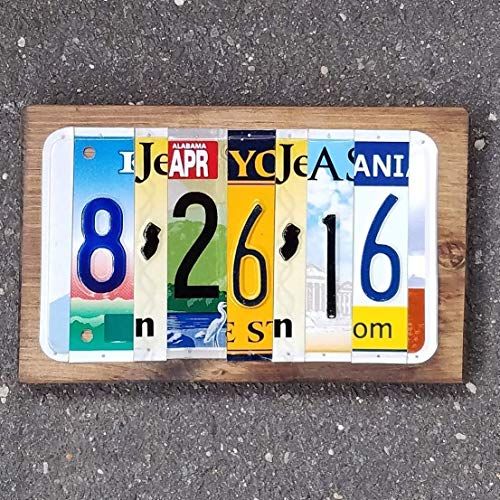 License Plate Sign
