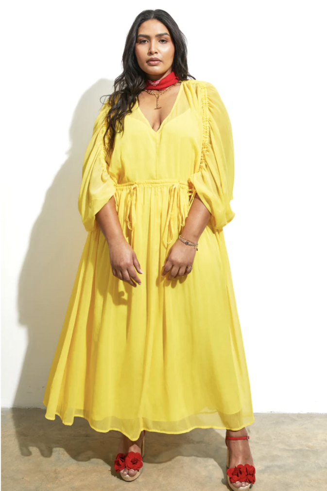 Yellow Zendaya Dress