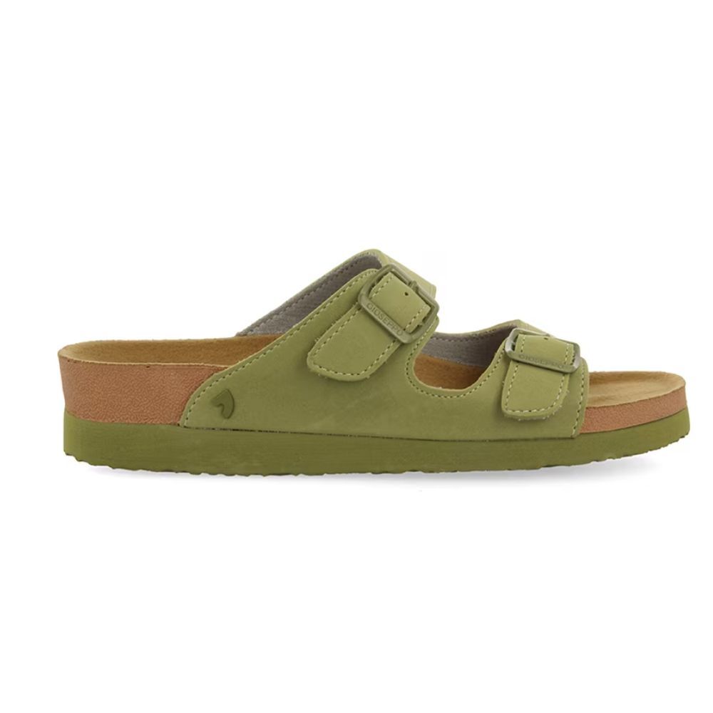 Sandalias discount verde caqui