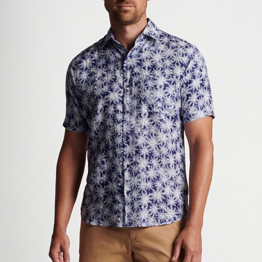 New Spring Luxury High Quality Men's Shirts Oversized Hawaiian