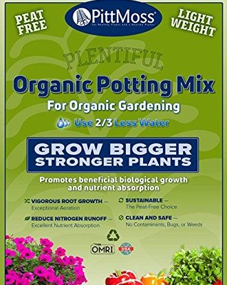 PittMoss Plentiful Organic Potting Mix 