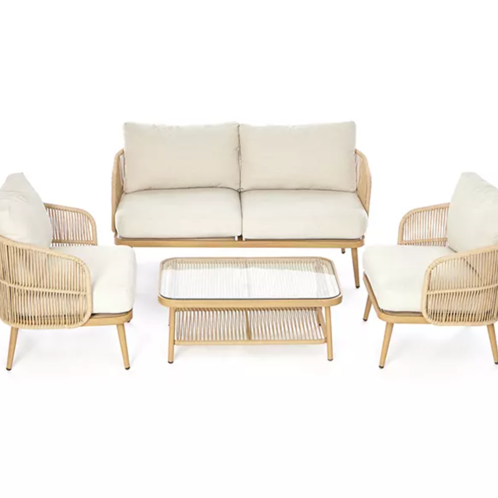 Four-Piece All-Weather Wicker Set