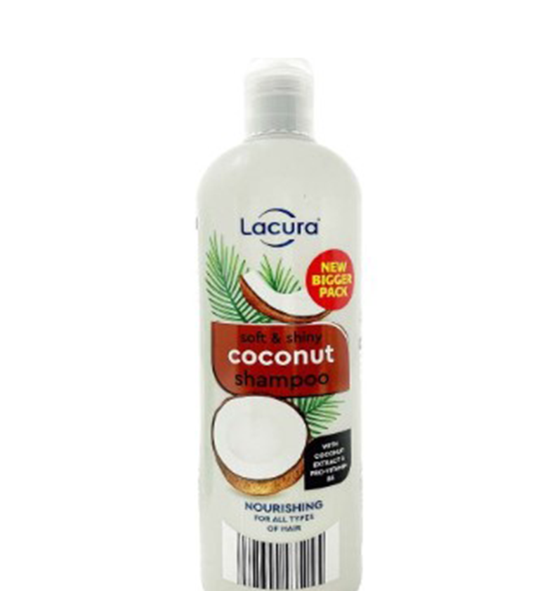 Aldi Lacura Coconut Shampoo and Lacura Coconut Conditioner 500ml