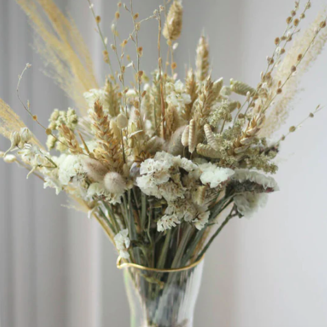 Handtied Dried Flower Bouquet in Natural