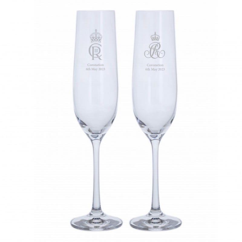 Coronation Flute Champagne, Set of 2
