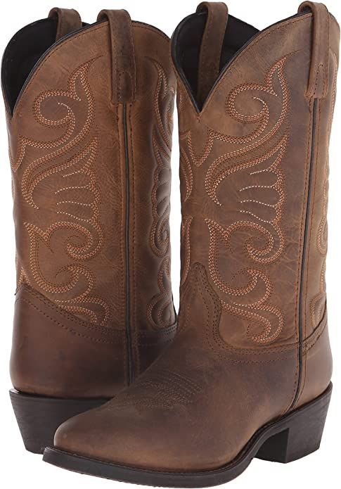 Bridget Round Toe Cowboy Boots