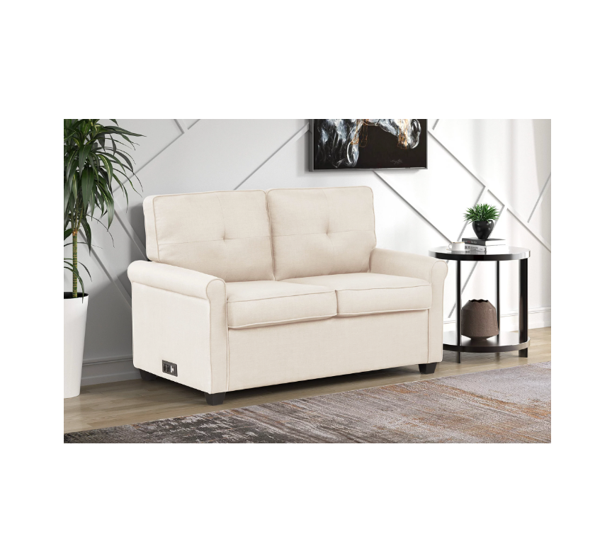 Mainstays traditional 2024 loveseat sleeper