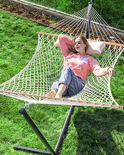 Double Hammock with Stand 
