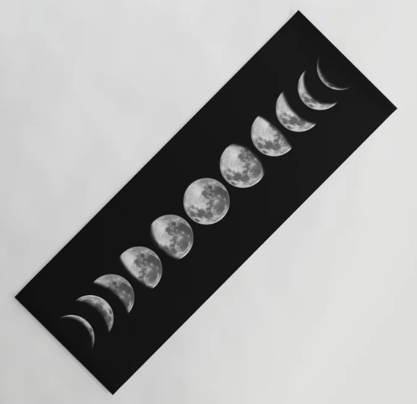 Moon Phases Yoga Mat