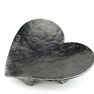 Hand-Forged Heart Ring Dish