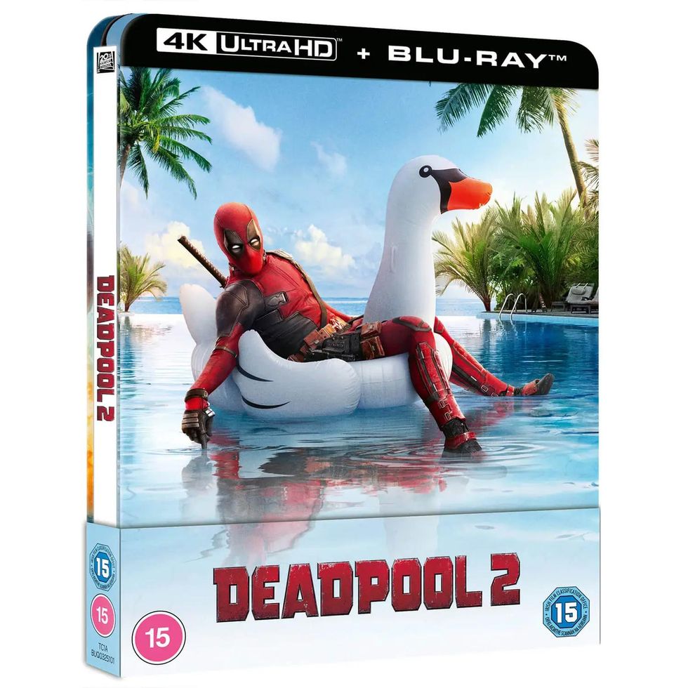 Marvel's Deadpool 2 - Steelbook Lenticular 4K Ultra HD Exclusivo de Zavvi (Incluye Blu-ray)