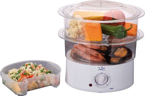 Jata Vapor Vaporera Cocina Sana con 2 Cestas