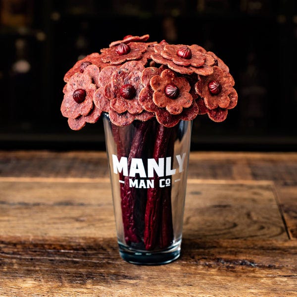 Beef Jerky Flower Bouquet