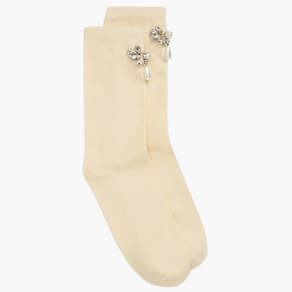Socks Contemporary Chacott s. 23,0-25,0 Beige 0047-18011, Clothes