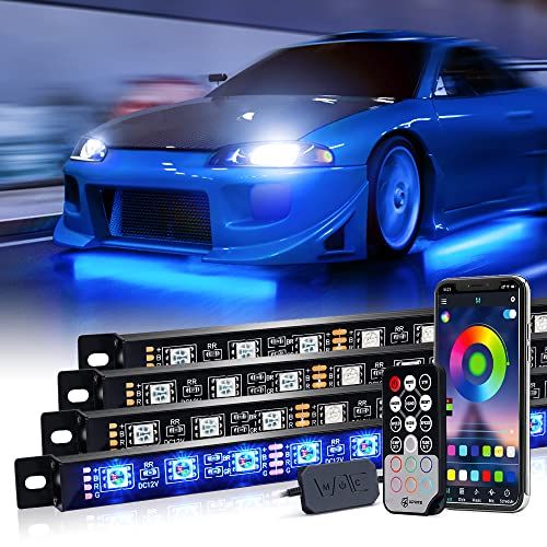 2023 Upgraded Car LED Strip Lights, RGB 16 Million Colors Music Sync, Easy  Install, Perfect Car Accessory