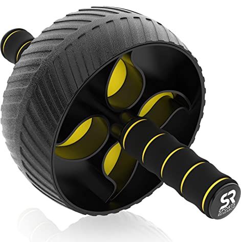 Ab Buddy Ab Roller Wheel for Abdominal Core Workout and Core Fitness  Resistance. Ergonomic Design for Home Workouts and Gym Exercise. Plank and  Core Strength Training for 6 Pack Abs. : 