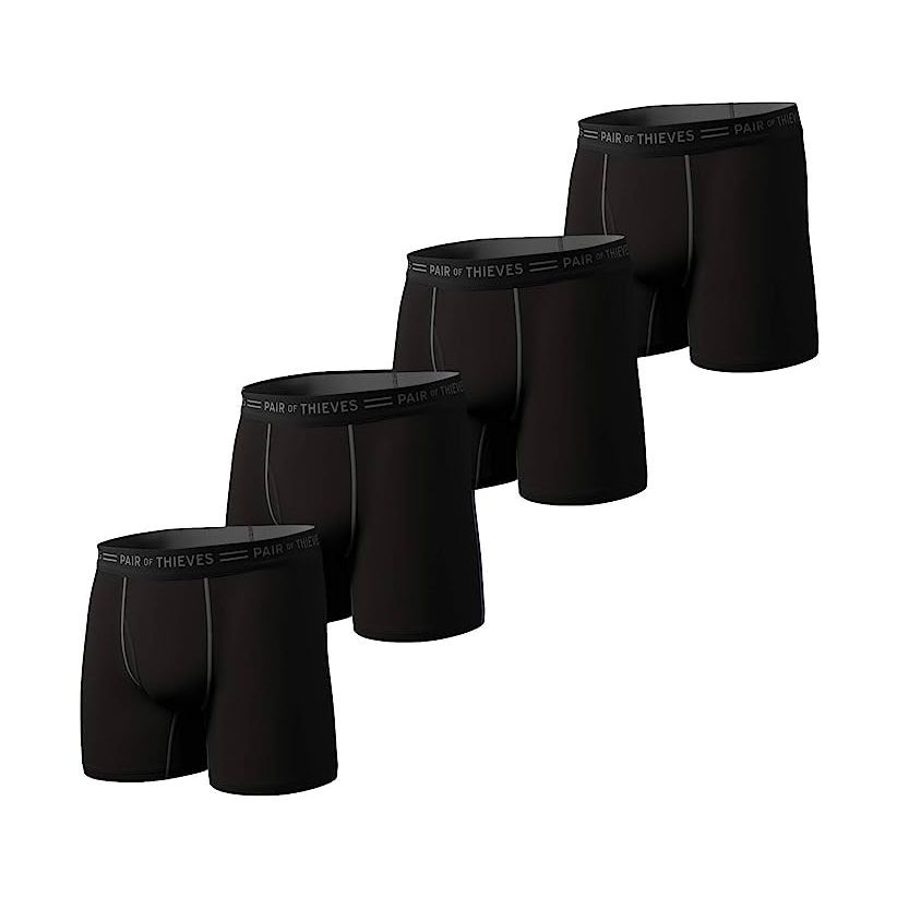 Everyday Cotton Boxer Briefs, 4 pack