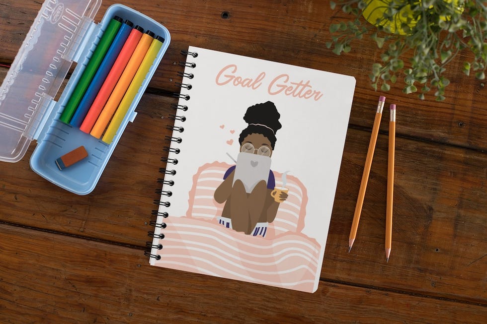 Goal Getter Spiral Notebook