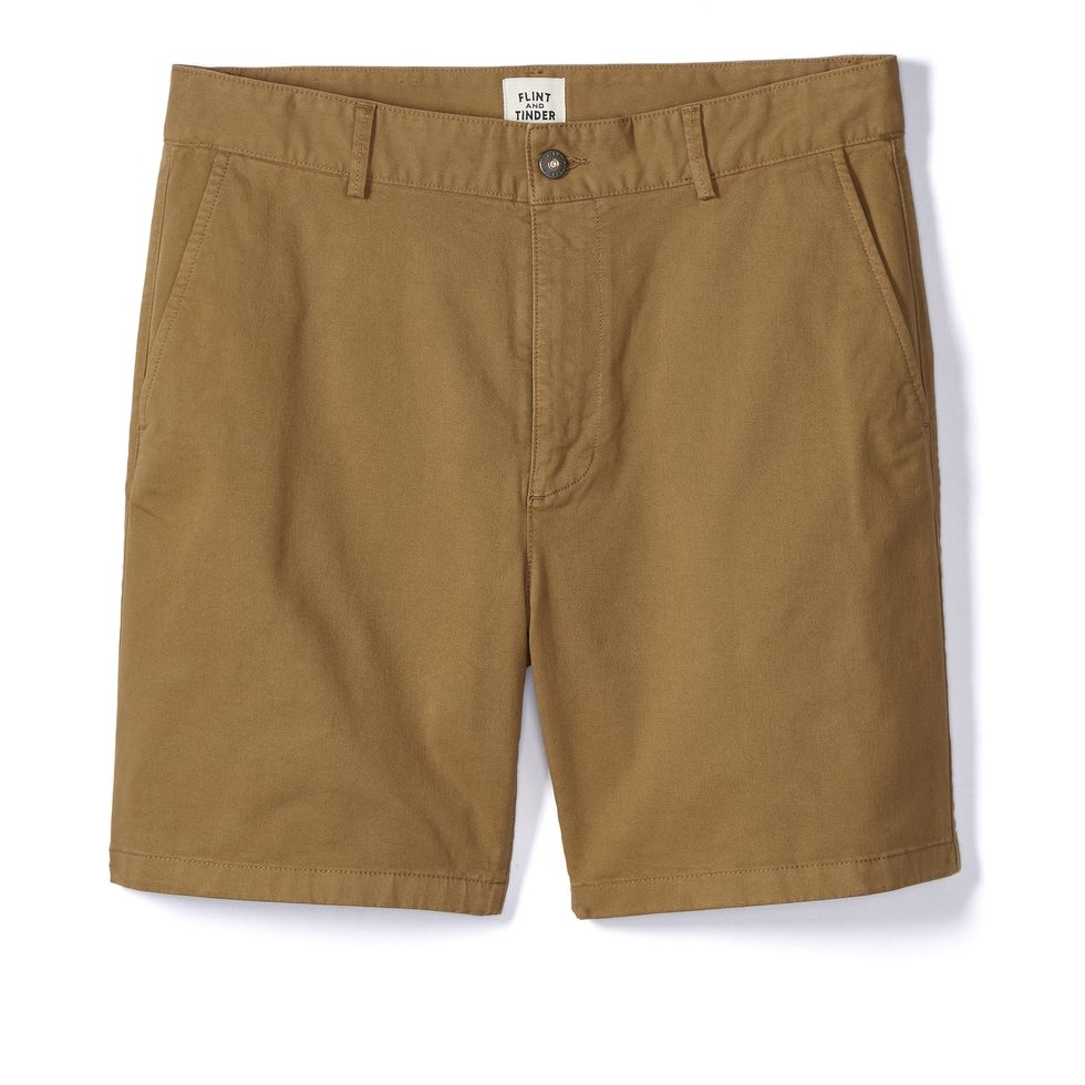 Athletic Fit Chino Shorts in Sand - TAILORED ATHLETE - USA