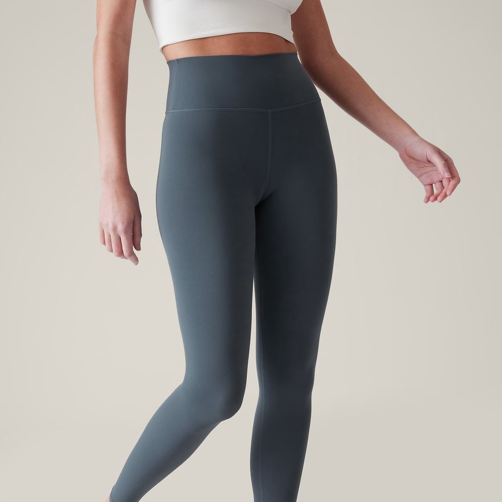 Athleta Solid Teal Yoga Pants Size M - 52% off