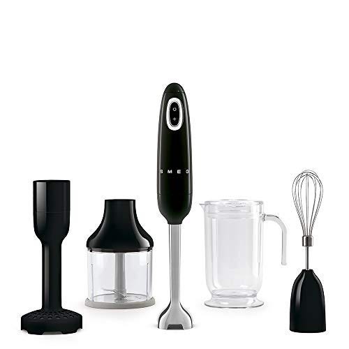 Smeg conjunto de Batidora de mano HBF02BLEU negro
