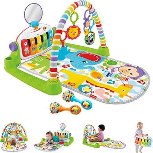Baby Playmat Deluxe Kick & Play Piano Gym 