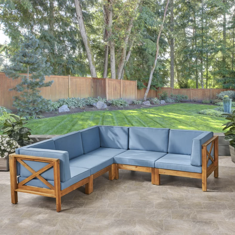 Luthersville Outdoor 5-Piece Sectional Seating 