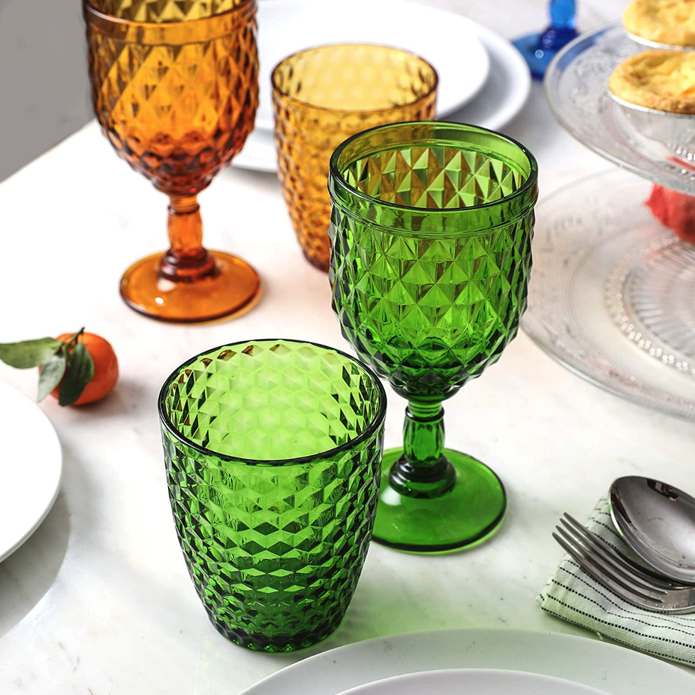 15 Best Colorful Glassware Sets of 2023