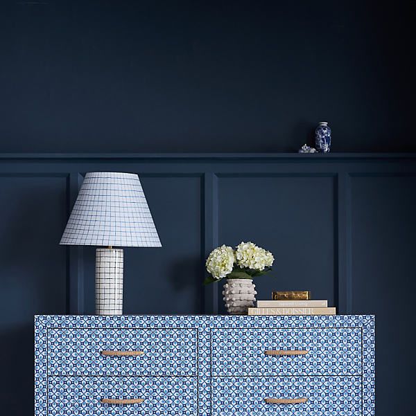 Six-Drawer Dresser in Blue